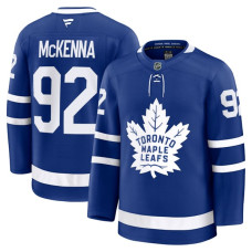 Джерси Gavin McKenna Toronto Maple Leafs Fanatics Home Premium - Blue Джерси Gavin McKenna Toronto Maple Leafs Fanatics Home Premium - Blue