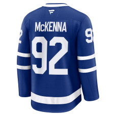 Джерси Gavin McKenna Toronto Maple Leafs Fanatics Home Premium - Blue Джерси Gavin McKenna Toronto Maple Leafs Fanatics Home Premium - Blue