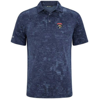 Поло Florida Panthers Levelwear Navy Data