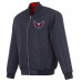 Куртка Washington Capitals JH Design Navy Full-Zip Reversible Flight