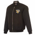 Куртка Pittsburgh Penguins JH Design Black Full-Zip Reversible Flight