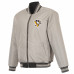Куртка Pittsburgh Penguins JH Design Black Full-Zip Reversible Flight