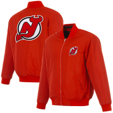 Джерси New Devils JH Design Red Full-Zip Reversible Flight Jacket