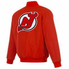 Джерси New Devils JH Design Red Full-Zip Reversible Flight Jacket