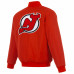 Джерси New Devils JH Design Red Full-Zip Reversible Flight Jacket