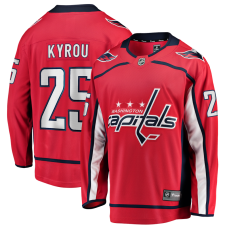 Джерси Washington Capitals Jordan Kyrou Fanatics Red Home Breakaway