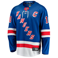 Джерси New York Rangers JT Miller Fanatics Blue Home Captain's Patch Breakaway