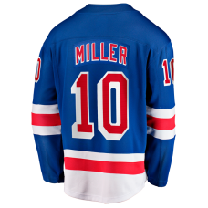 Джерси New York Rangers JT Miller Fanatics Blue Home Captain's Patch Breakaway