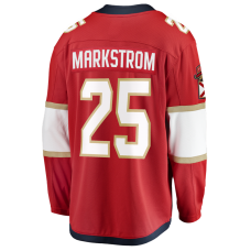 Джерси Florida Panthers Jacob Markstrom Fanatics Red Home Breakaway