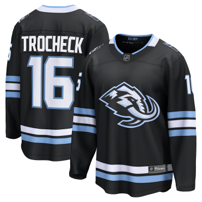 Джерси Utah Mammoth Vincent Trocheck Fanatics Black Home Breakaway