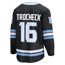 Джерси Utah Mammoth Vincent Trocheck Fanatics Black Home Breakaway