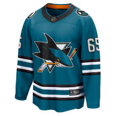 Джерси San Jose Sharks Jacob Trouba Fanatics Teal Home Breakaway