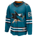 Джерси San Jose Sharks Jacob Trouba Fanatics Teal Home Breakaway