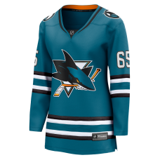 Женская джерси San Jose Sharks Jacob Trouba Fanatics Teal Home Breakaway