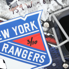 Henrik Lundqvist New York Rangers Autographed Fanatics Authentic Replica Goalie Mask with 'NYR Record 459W-64SO' Inscription - Limited Edition of 10 Henrik Lundqvist New York Rangers Autographed Fanatics Authentic Replica Goalie Mask with 'NYR Record 459W-64SO' Inscription - Limited Edition of 10