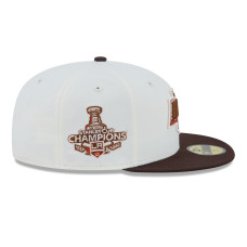 Бейсболка Los Angeles Kings New Era Cream Pumpkin Spice 59FIFTY Бейсболка Los Angeles Kings New Era Cream Pumpkin Spice 59FIFTY
