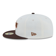 Бейсболка Los Angeles Kings New Era Cream Pumpkin Spice 59FIFTY Бейсболка Los Angeles Kings New Era Cream Pumpkin Spice 59FIFTY