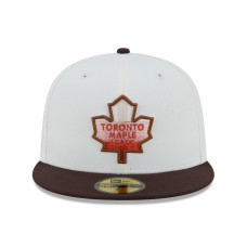 Бейсболка Toronto Maple Leafs New Era Pumpkin Spice 59FIFTY - Cream