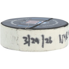 Шайба с игры Adam Fox New York Rangers Fanatics Authentic from March 29, 2026 vs. Florida Panthers Шайба с игры Adam Fox New York Rangers Fanatics Authentic from March 29, 2026 vs. Florida Panthers