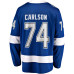 Джерси Tampa Bay Lightning John Carlson Fanatics Blue Home Breakaway