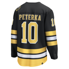 Джерси Boston Bruins JJ Peterka Fanatics Black Home Breakaway