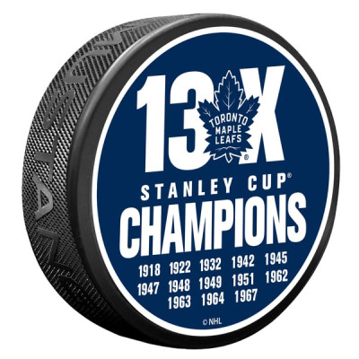 Шайба Toronto Maple Leafs 13X Champions