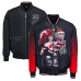 Джерси New Devils Martin Brodeur FE Black Reversible Full-Zip Bomber Jacket