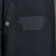 Джерси New Devils Martin Brodeur FE Black Reversible Full-Zip Bomber Jacket Джерси New Devils Martin Brodeur FE Black Reversible Full-Zip Bomber Jacket