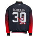 Джерси New Devils Martin Brodeur FE Black Reversible Full-Zip Bomber Jacket