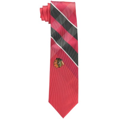 Галстук Chicago Blackhawks Woven Poly Grid