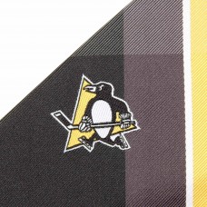 Галстук Pittsburgh Penguins Woven Poly Grid