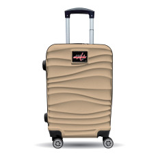 Washington Capitals MOJO Tan Color Blitz Carry-On Hardcase Spinner Luggage