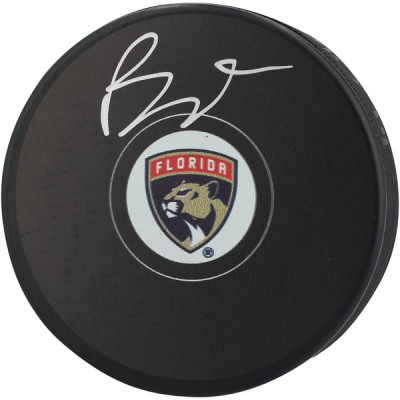 Шайба Brady Tkachuk Florida Panthers Autographed Fanatics Authentic