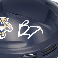 Brady Tkachuk Florida Panthers Autographed Fanatics Authentic Navy Mini Helmet Brady Tkachuk Florida Panthers Autographed Fanatics Authentic Navy Mini Helmet