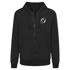 Толстовка New Jersey Devils Levelwear Black Gauntlets Uphill Full-Zip