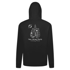 Толстовка New Jersey Devils Levelwear Black Gauntlets Uphill Full-Zip