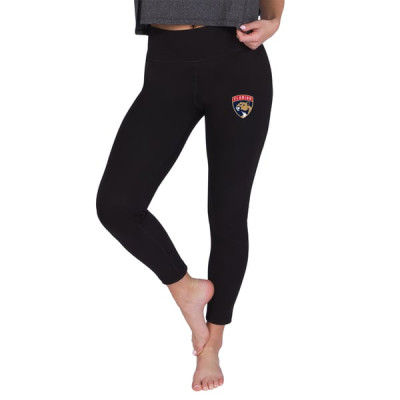Женская Florida Panthers Concepts Sport Black Sentry Knit Leggings