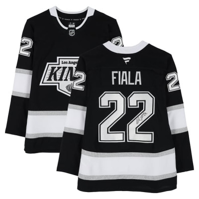Джерси с автографом Kevin Fiala Los Angeles Kings Fanatics Authentic Black Fanatics Premium