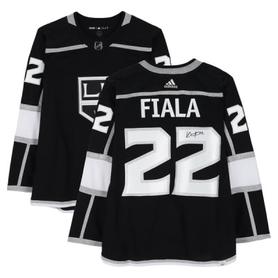 Джерси с автографом Kevin Fiala Los Angeles Kings Fanatics Authentic Black adidas