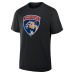 Футболка Florida Panthers Black Metallic Mascot