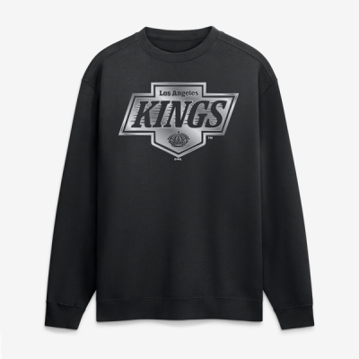 Свитшот Los Angeles Kings Black Metallic Mascot