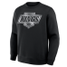 Свитшот Los Angeles Kings Black Metallic Mascot