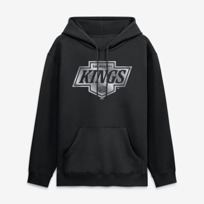 Толстовка Los Angeles Kings Black Metallic Mascot