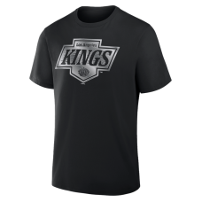 Футболка Los Angeles Kings Black Metallic Mascot Футболка Los Angeles Kings Black Metallic Mascot