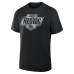 Футболка Los Angeles Kings Black Metallic Mascot