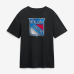 Футболка New York Rangers Black Metallic Mascot Футболка New York Rangers Black Metallic Mascot
