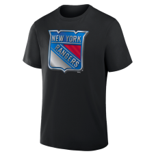 Футболка New York Rangers Black Metallic Mascot