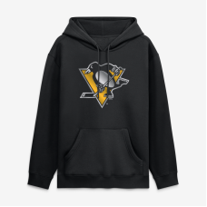 Толстовка Pittsburgh Penguins Black Metallic Mascot Толстовка Pittsburgh Penguins Black Metallic Mascot