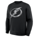 Свитшот Tampa Bay Lightning Black Metallic Mascot