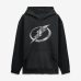 Толстовка Tampa Bay Lightning Black Metallic Mascot